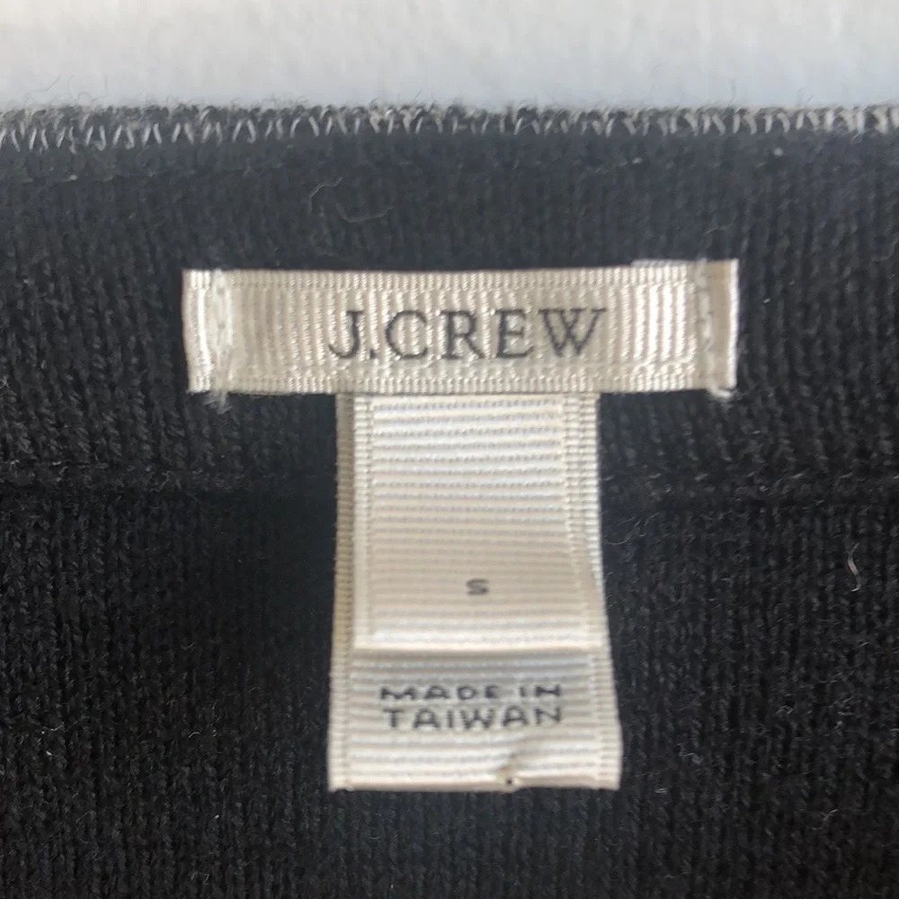 J Crew cropped wool blend sweater